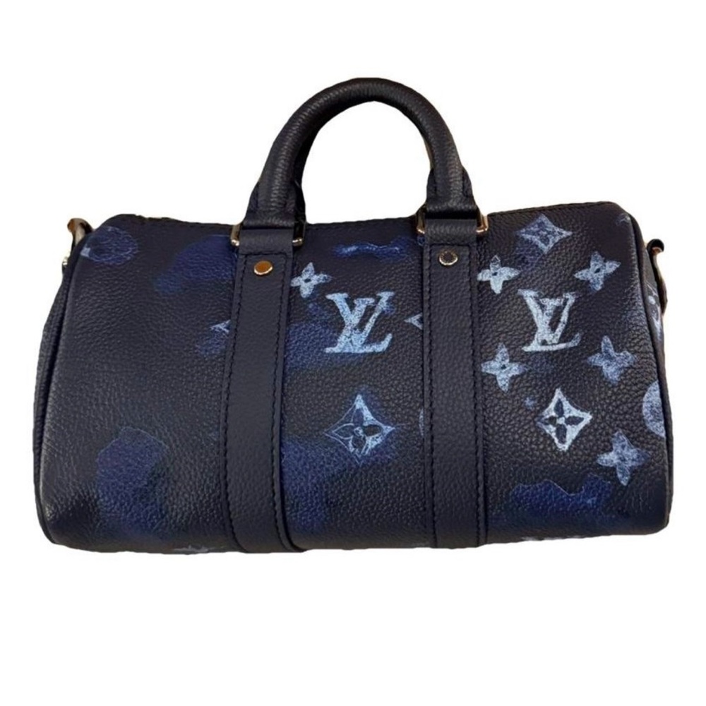 Louis Vuitton Leather Watercolor Keepall Bandouliere XS